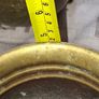 Beautiful Old Brass Footed Cauldron Planter Lion Head & Claw Feet Jardiniere Postage Available or Collection Image 7