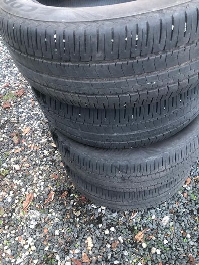 4 nearly new tyres 215/55 R17
