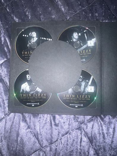 Thin Lizzy The Boys are Back (in Town) True Story Book 4 CD Set Phil Lynott