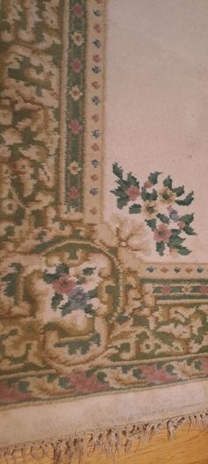 Antique Indian Large Wool Rug