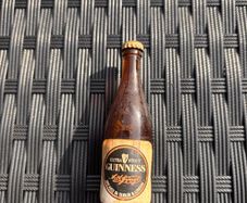 Vintage miniature bottle Guinness