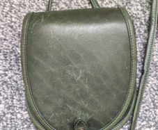 Vintage Handmade TONER Leather Saddle Bag Pouch Niall Toner