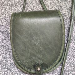Vintage Handmade TONER Leather Saddle Bag Pouch Niall Toner