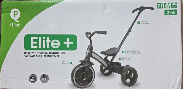 Trike with Parent Handlebar