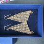 Swarovski Crystal Mesh Drop Earrings Image 7