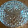 Vintage Crystal Centre piece bowl Image 3