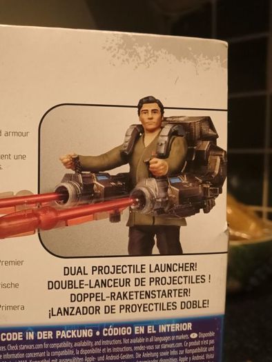 Star Wars Snow Trooper Officer And Poe Dameron