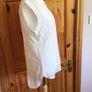 Ladies Per Una Ivory chiffon sleeveless blouse  top size 16 includes post Image 2