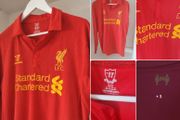 Liverpool FC 2012/13 Warrior Home Shirt Long Sleeve XL