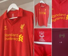 Liverpool FC 2012/13 Warrior Home Shirt Long Sleeve XL