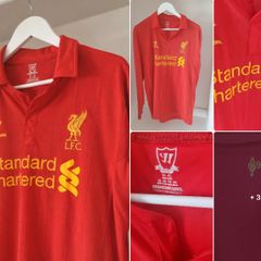 Liverpool FC 2012/13 Warrior Home Shirt Long Sleeve XL