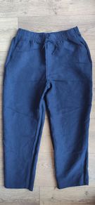 H&M linen blend trousers