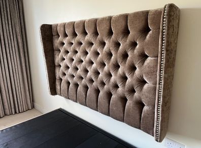 King Size Divan Bed & Matching Head Board