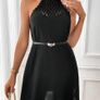 Black dress size uk 6 Image 3