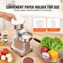 Commercial Burger Patty Maker, 130mm/5inch Hamburger Beef Patty Maker, Heavy Duty Food-Grade Stainless Steel Bowl Burger Press Machine, Kitchen Meat Forming Processor with 1000 Pcs Patty Papers Image 4