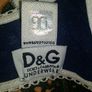 D&G paisley navy/white printed underwired bra size UK34C EUR75C Postage included Image 3