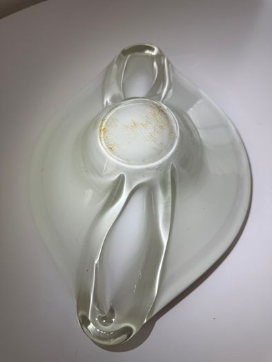 Fratelli Toso Murano, legendary Starry Night Organic Bowl. Ermanno Toso Design. c.1955 to 1965
