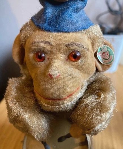 Vintage Max Carl West Germany Wind-Up Monkeys