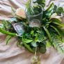 40cm Floral Wreath with Candle Holder Image 2