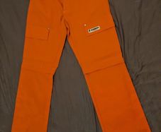 MISBHV Orange Straight-leg Trousers