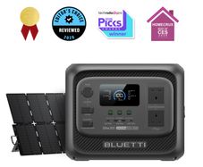 BLUETTI Elite 300 Portable Power Station (3kWh) + 500W Solar Panel Generator