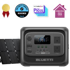BLUETTI Elite 300 Portable Power Station (3kWh) + 500W Solar Panel Generator