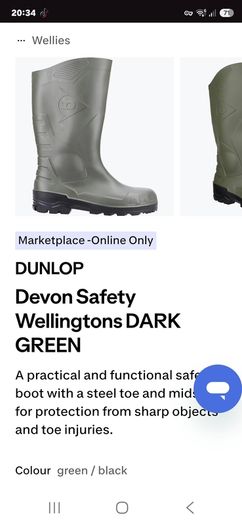 Dunlop Devon Steel Toecap Boots