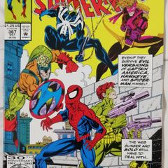 Amazing Spider-Man #367 Red Skull & Taskmaster Appearance (1992)
