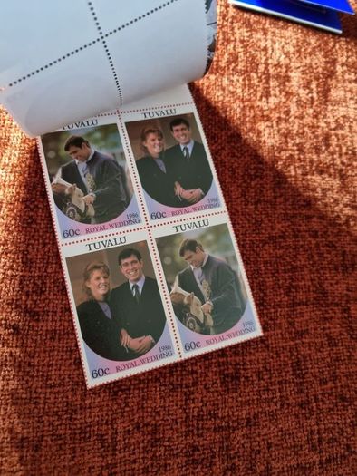 1986 Royal Wedding four booklets