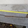 Premium Solid Silver-Grey Granite Window Cills Image 4