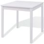 Five Piece Dining Set Pinewood White Image 3