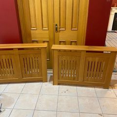 Solid Oak radiator covers