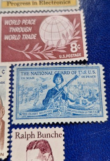 USA Lot of 11 Mint unhinged  stamps