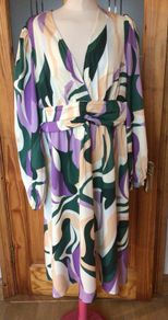 Shien Curve midi Dress size 2XL Uk 18 includes postage
