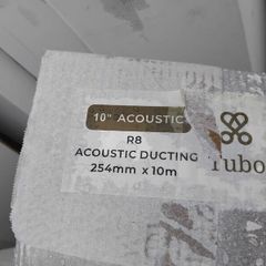 10" acoustic ducting