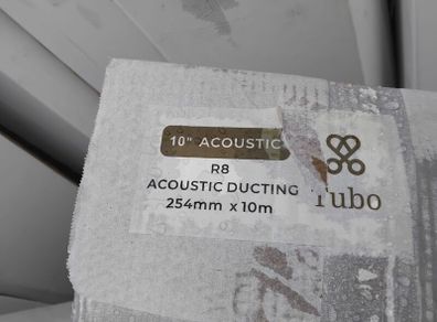 10" acoustic ducting