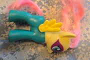 Fluttershy Masked Power Ponies MLP G4 3" masked Hero Brushable My Little Pony 2010