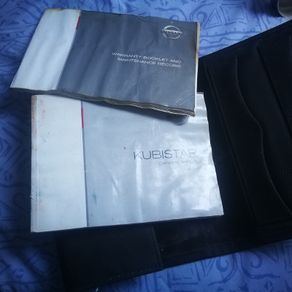 Manual and service book Nissan Kubistar