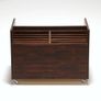 Vintage Rosewood Magazine Holder by Rolf Hesland for Bruksbo, Norway, 1960s Image 7