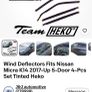 Nissan Micra wind deflectors Image 2