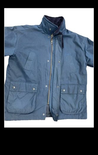 VINTAGE PG Field Navy Padded Wax Jacket Size XL