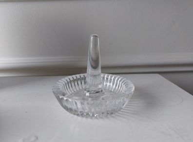Waterford crystal ring holder