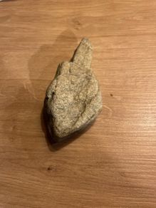 Rock shaped like a middle finger
