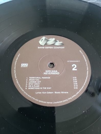 Nirvana Nevermind vinyl
