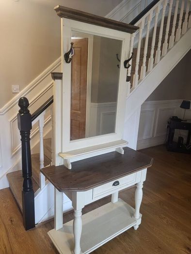 Hall stand/ Console with mirror