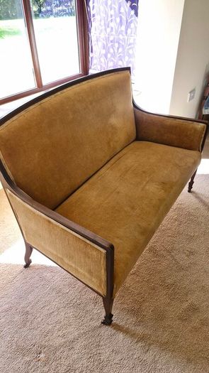 Antique Edwardian settee