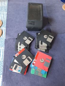 Floppy Disks  x 30, Case