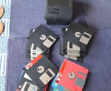 Floppy Disks  x 30, Case