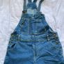 Blue denim dungarees Image 2