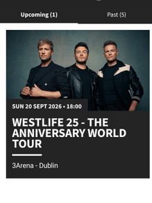 Westlife Tickets